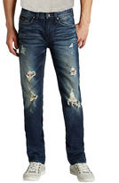 Thumbnail for your product : GUESS Lincoln Distressed Straight Leg Jeans
