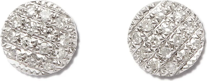 Dana Rebecca Designs 14kt white gold Lauren Joy diamond stud earrings