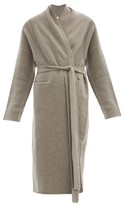 Thumbnail for your product : LAUREN MANOOGIAN Felted Cashmere-blend Longline Cardigan - Mid Grey