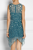 Thumbnail for your product : Anna Sui Printed silk-chiffon dress