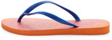 Thumbnail for your product : Havaianas Slim Lace Print Flip-Flop, Neon Orange