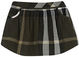Thumbnail for your product : Burberry Exploded Checked belted skirt 3months-3years