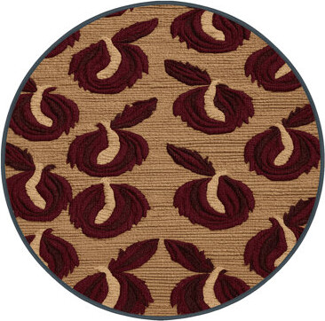 One Allium Way Washable Mayhaw Fruits Area Rug