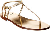Thumbnail for your product : Valentino Vlogo Stud Detail Leather Sandal
