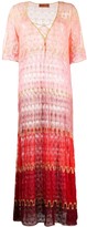 Thumbnail for your product : Missoni Mare Striped Knitted Maxi Dress