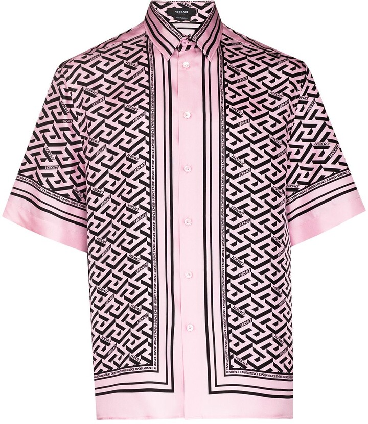 Versace Silk Shirt | Shop the world's largest collection of fashion 