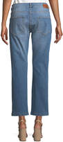 Thumbnail for your product : Escada Five-Pocket Straight-Leg Jeans w/ Sequin Detailing