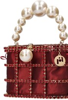 Thumbnail for your product : Rosantica Holli Crystal & Pearl Box Top Handle Bag