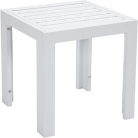 Hokku Designs Letendre UV-Rated Patio Table Outdoor or Indoor Metal Side Table