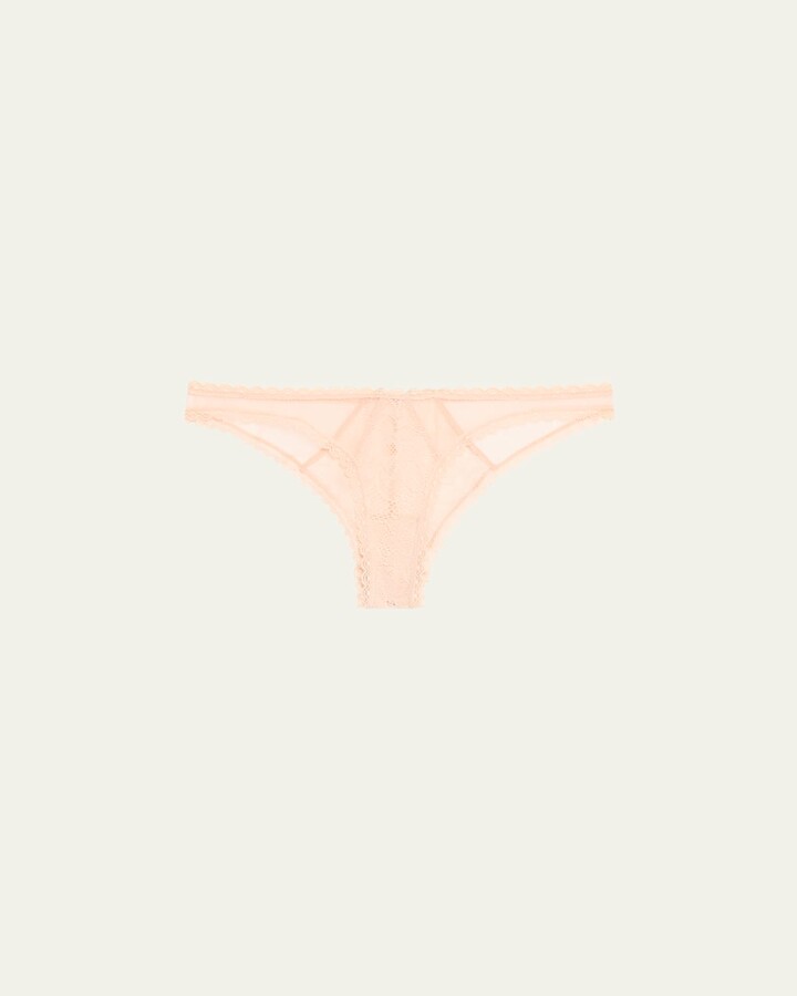 Kiki de Montparnasse Dahlia Scalloped Floral Lace Panty