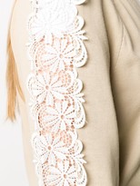 Thumbnail for your product : Boutique Moschino Lace-Embellished Relaxed-Fit Jumper
