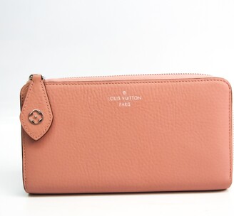 Leather wallet Louis Vuitton Pink in Leather - 25278650