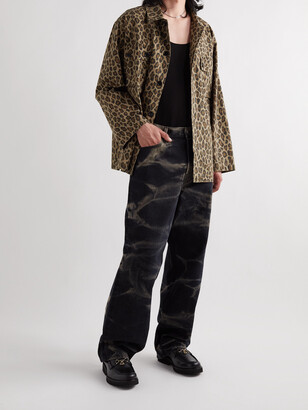 Wacko Maria Leopard-Print Cotton-Ripstop Overshirt - ShopStyle Jackets
