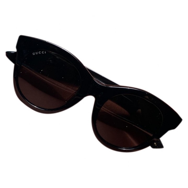 Gucci Black Plastic Sunglasses