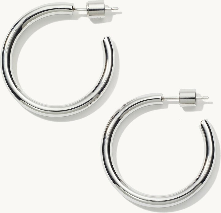 Jennifer Fisher Goop Hoops Silver