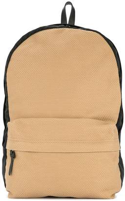 Cabas contrast panel backpack