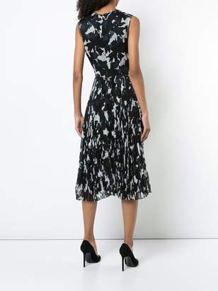 Jason Wu Collection printed pleated dress