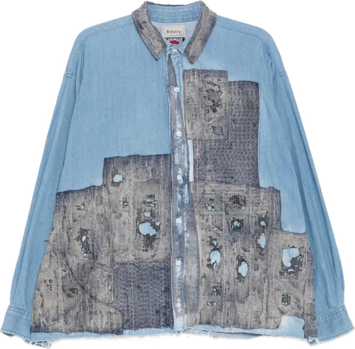 Kafeneo by TBF Patch-Worked Shirt