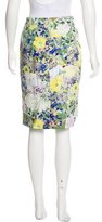 Thumbnail for your product : Erdem Floral Print Pencil Skirt