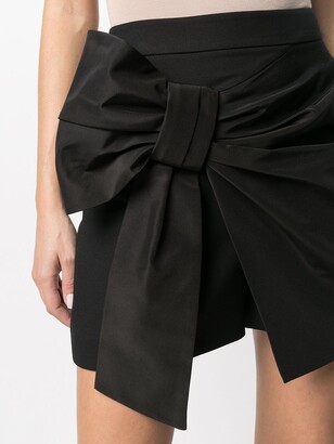 Alexander McQueen High-Waisted Bow Skirt