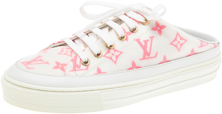 lv open back sneaker