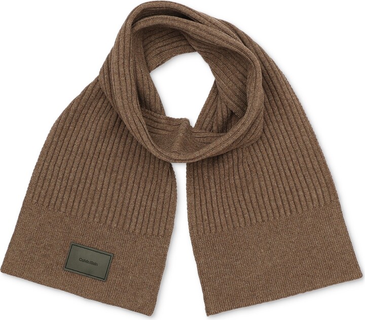 Calvin Klein Men's Mixed Stitch Scarf