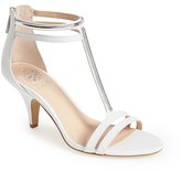 Vince Camuto 'Mitzy' Metallic T-Strap Sandal (Women) - ShopStyle