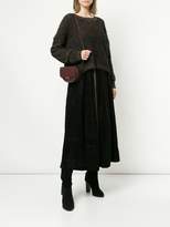 Thumbnail for your product : Uma Wang pleated midi skirt
