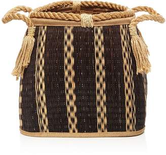 Britannica Sparrow x Wren Mesa Hand-Woven Seagrass Basket, Medium - 100% Exclusive