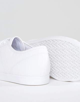 Le Coq Sportif White Canvas Setone Sneakers