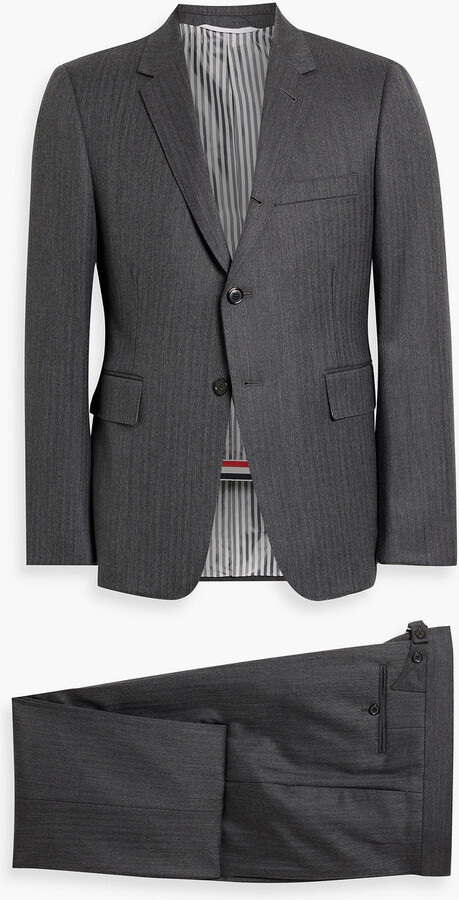 Thom Browne Herringbone wool suit