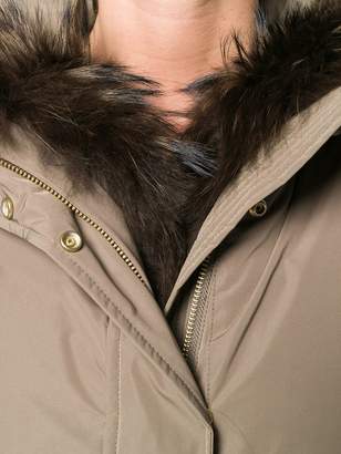Woolrich fur trim coat