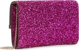 Thumbnail for your product : Jimmy Choo Emmie glitter clutch