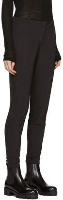 Prada Black Slim Cropped Trousers