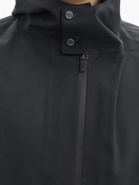Thumbnail for your product : Descente Hooded Gore-tex Wool Jacket - Black