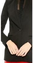 Thumbnail for your product : Alice + Olivia Fitted Slim Blazer