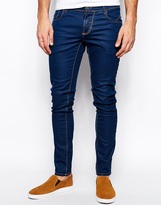 Thumbnail for your product : Antony Morato Super Skinny Fit Coated Chino