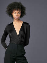 Thumbnail for your product : Diane von Furstenberg Long-Sleeve Lala Bodysuit