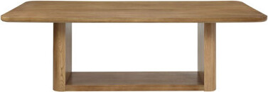 17 Stories Zoey Oak Dining Table