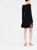 Thumbnail for your product : Blumarine Square-Neck Flared Minidress