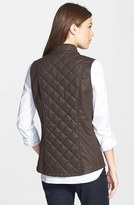 Thumbnail for your product : Lafayette 148 New York Quilted Waxed Denim Vest