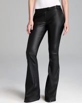 Thumbnail for your product : Rachel Zoe Pants - Hutton Pant Stretch Leather Flare