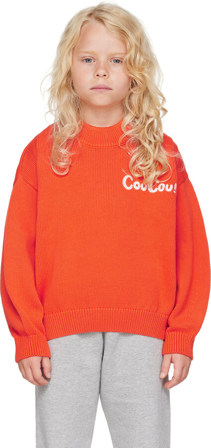 Mini Rodini Kids Red 'Coucou' Sweater