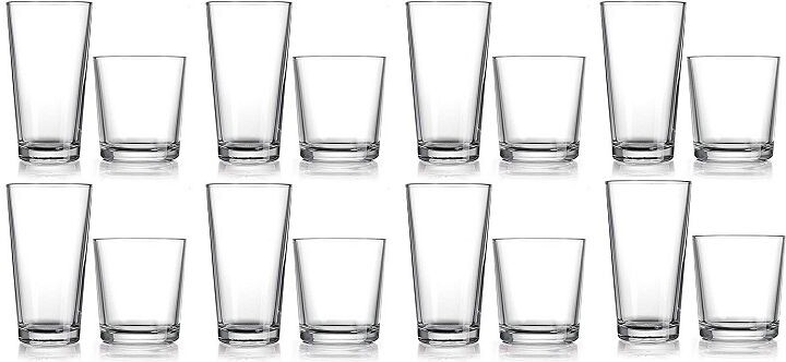 Home Essentials 16-pc. Alanya Glassware Set