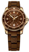 Thumbnail for your product : Victorinox Ladies' Maverick Gold-Tone & Rubber Watch