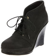 Thumbnail for your product : Rag and Bone 3856 Rag & Bone Leather Wedge Booties
