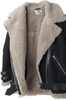 Thumbnail for your product : Acne Studios / velocite oversized shearling jacket