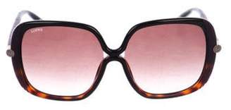 Loewe Gradient Oversize Sunglasses Brown Gradient Oversize Sunglasses