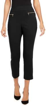 INC International Concepts Zippered Skinny Pants, Created for Macy's