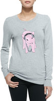 Thumbnail for your product : French Connection This Little Piggy Melange Long-Sleeve Sweater